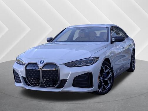 Mineral White Metallic 2023 BMW i4 Gran Coupe M50