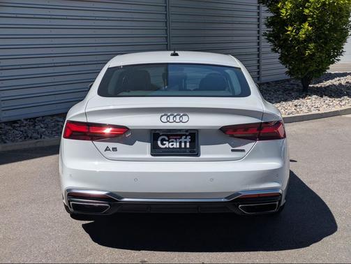 Glacier White Metallic 2023 Audi A5 Sportback 45 S Line Premium