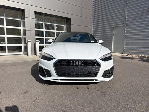 Glacier White Metallic 2023 Audi A5 Sportback 45 S Line Premium