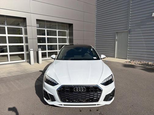 Glacier White Metallic 2023 Audi A5 Sportback 45 S Line Premium