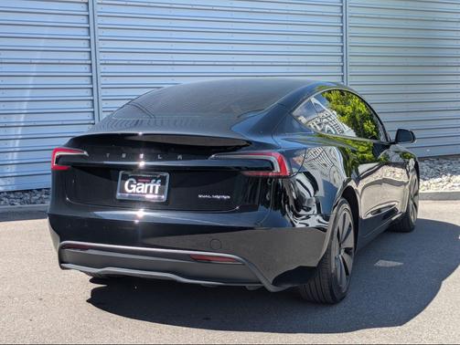 Black 2025 Tesla Model 3 Long Range