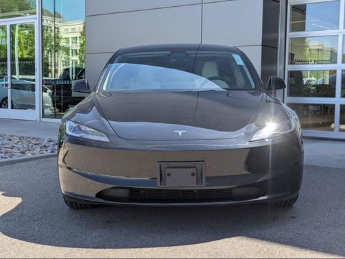 Black 2025 Tesla Model 3 Long Range