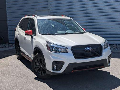 Crystal White Pearl 2020 Subaru Forester Sport