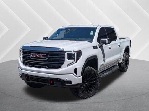 Summit White 2024 GMC Sierra 1500 AT4