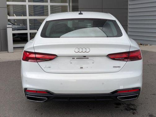 White 2025 Audi A5 Sportback 45 S Line Premium