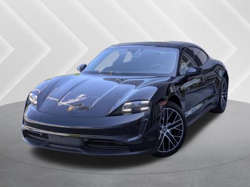 Black 2021 Porsche Taycan 4S