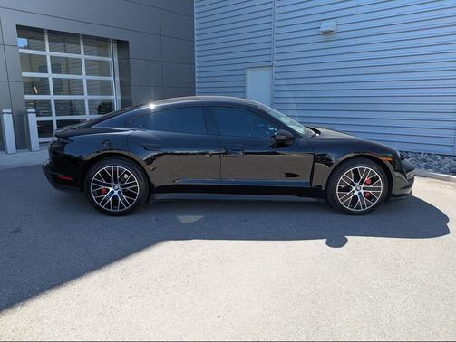 Black 2021 Porsche Taycan 4S