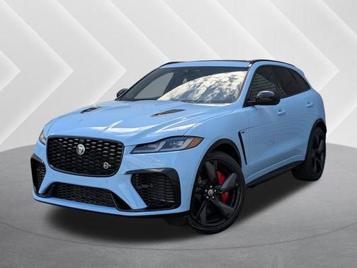 Chalk Blue Gloss 2026 Jaguar F-PACE SVR 575 Final Edition