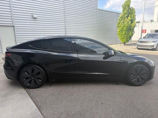 Black 2025 Tesla Model 3 Long Range