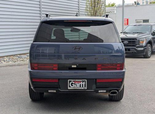 Atlantis Blue 2025 Hyundai SANTA FE Calligraphy