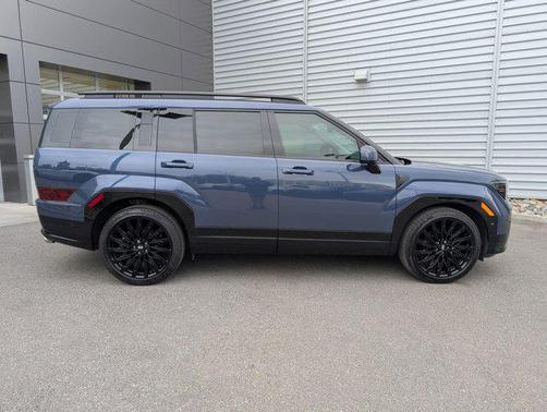 Atlantis Blue 2025 Hyundai SANTA FE Calligraphy