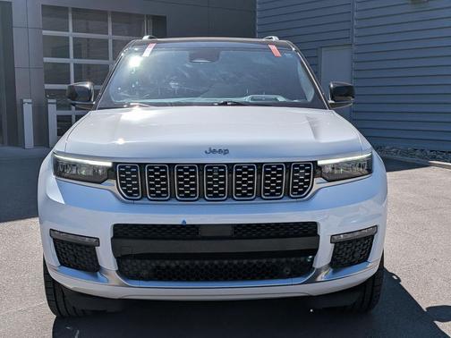 Bright White Clearcoat 2023 Jeep Grand Cherokee L Summit Reserve