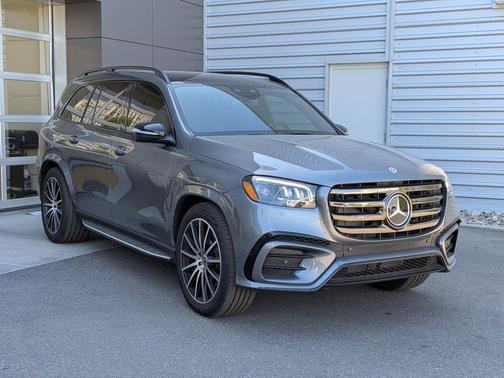 Gray 2026 Mercedes-Benz GLS 580 4MATIC