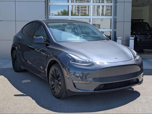 Stealth Grey 2024 Tesla Model Y Long Range Dual Motor All-Wheel Drive