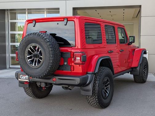 Firecracker Red Clearcoat 2025 Jeep Wrangler Rubicon