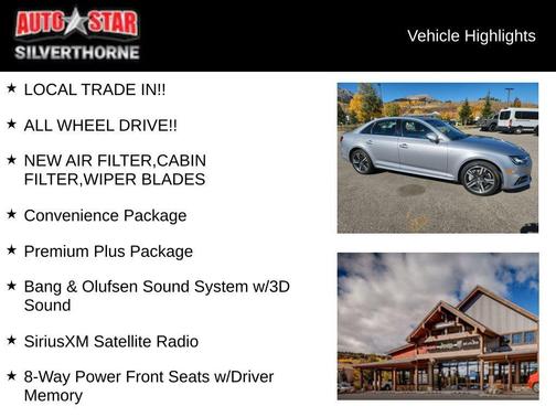 2017 Audi A4 2.0T Premium Plus