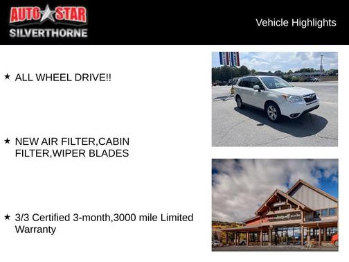 2015 Subaru Forester 2.5i Limited