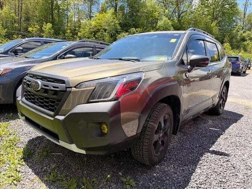 Autumn Green Metallic 2022 Subaru Forester WILDERNESS