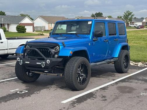 Hydro Blue Pearl Coat 2014 Jeep Wrangler Unlimited Altitude