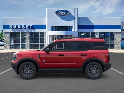 Ruby Red Metallic Tinted Clearcoat 2026 Ford Bronco Sport Big Bend