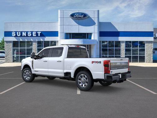 Star White Metallic Tri-Coat 2025 Ford F-350 King Ranch