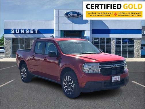 Hot Pepper Red Metallic Tinted Clearcoat 2024 Ford Maverick Lariat