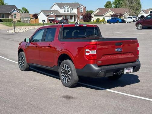 Hot Pepper Red Metallic Tinted Clearcoat 2024 Ford Maverick Lariat
