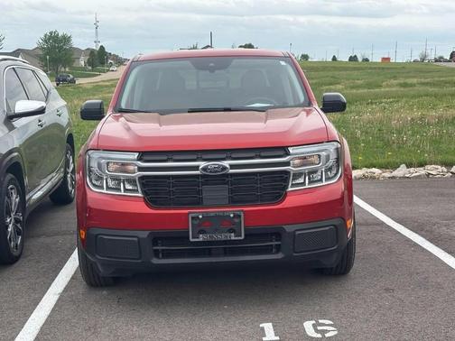 Hot Pepper Red Metallic Tinted Clearcoat 2024 Ford Maverick Lariat