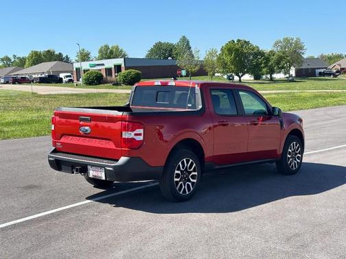 Hot Pepper Red Metallic Tinted Clearcoat 2024 Ford Maverick Lariat