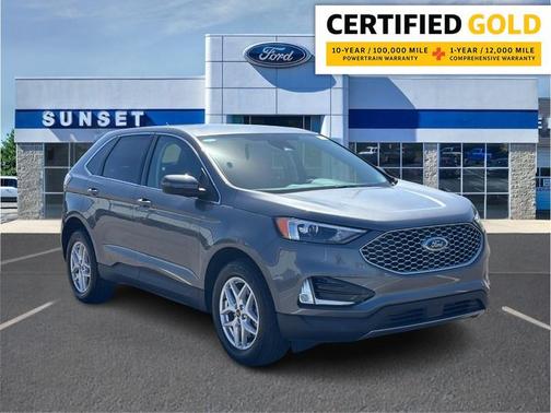 Carbonized Gray Metallic 2023 Ford Edge SEL