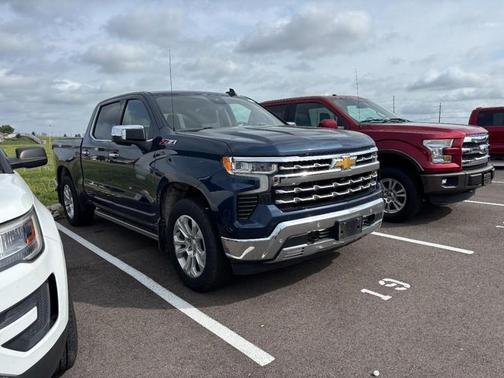 Northsky Blue Metallic 2022 Chevrolet Silverado 1500 LTZ