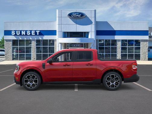 Ruby Red Metallic Tinted Clearcoat 2026 Ford Maverick Lariat