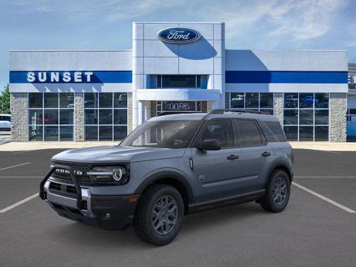 Azure Gray Metallic Tri-Coat 2025 Ford Bronco Sport Big Bend