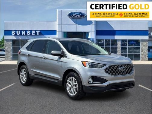 Iconic Silver Metallic 2024 Ford Edge SEL