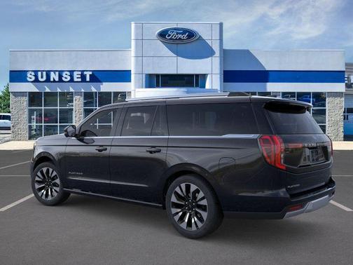 Agate Black Metallic 2026 Ford Expedition Max Platinum