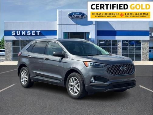 Carbonized Gray Metallic 2024 Ford Edge SEL