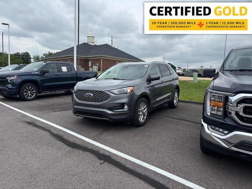 Carbonized Gray Metallic 2024 Ford Edge SEL