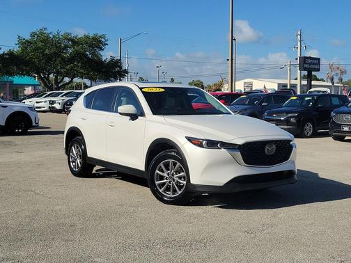 Rhodium White Metallic 2023 Mazda CX-5 2.5 S Preferred Package