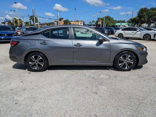 Gun Metallic 2023 Nissan Sentra SV