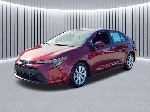 Ruby Flare Pearl 2025 Toyota Corolla LE