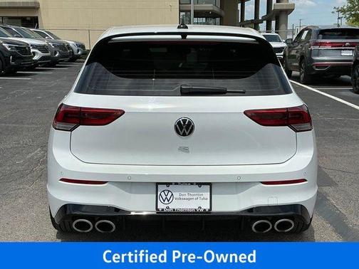 Pure White 2022 Volkswagen Golf R 2.0T