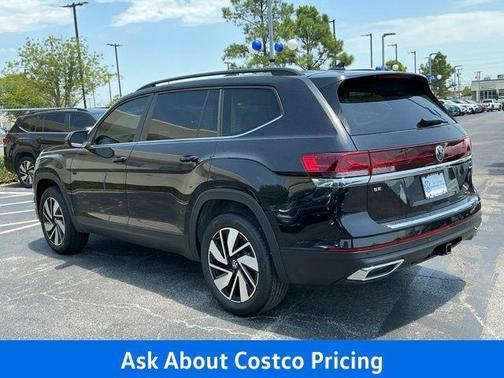 Deep Black Pearl 2026 Volkswagen Atlas 2.0T SE W/TECHNOLOGY