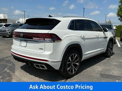 Opal White Pearl 2026 Volkswagen Atlas Cross Sport 2.0T SEL Premium R-Line
