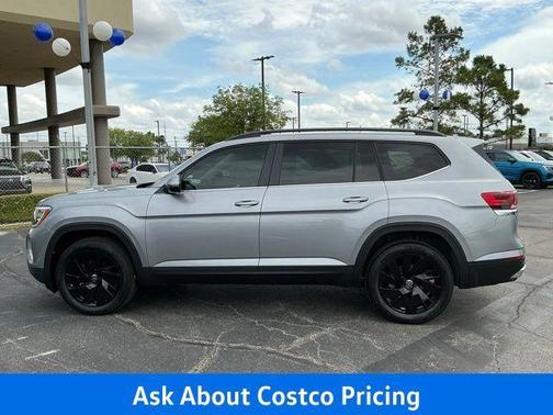 Silver Mist Metallic 2026 Volkswagen Atlas 2.0T SE W/TECHNOLOGY