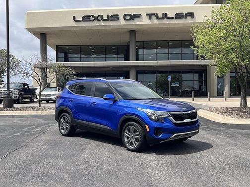 Neptune Blue 2021 Kia Seltos S