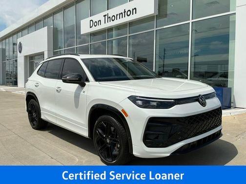 Opal White Pearl 2026 Volkswagen Tiguan 2.0T SE R-Line Black