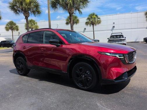 Soul Red Crystal Metallic 2026 Mazda CX-5 Premium Plus