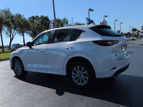 Rhodium White Metallic 2024 Mazda CX-5 2.5 S Select Package