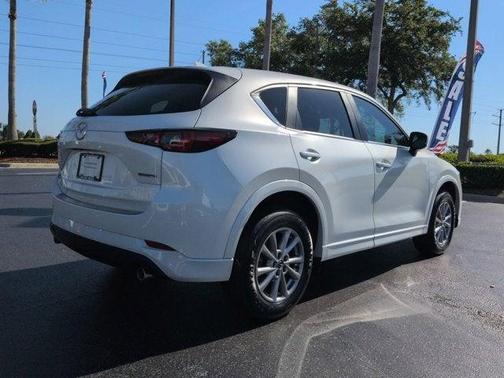 Rhodium White Metallic 2024 Mazda CX-5 2.5 S Select Package