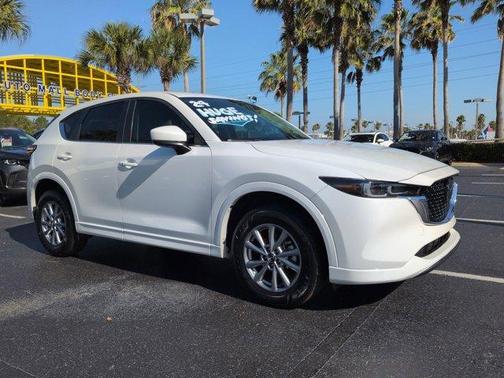 Rhodium White Metallic 2024 Mazda CX-5 2.5 S Select Package